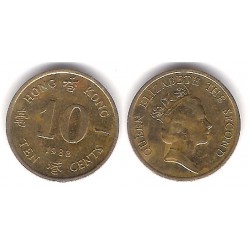 (55) Hong Kong. 1988. 10 Cents (MBC-)