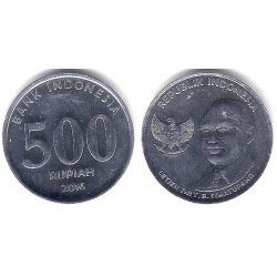 Indonesia. 2016. 500 Rupiah (EBC/EBC+)