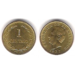 (135.2) El Salvador. 1977. 1 Centavo (EBC)