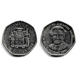 (164) Jamaica. 1996. 1 Dollar (MBC)