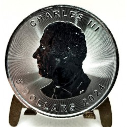 Canadá. 2024. 5 Dollars (Proof) (Plata)