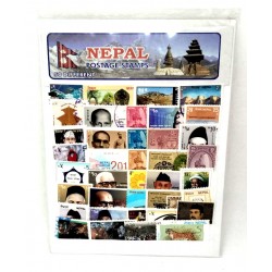 Nepal. Diferentes Años. Lote de 50 Sellos (Usado)