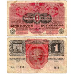 (20) Austria-Hungría. 1916. 1 Krona (BC)