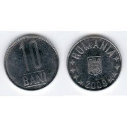 (191) Rumania. 2009. 10 Bani (EBC)