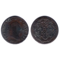 Fernando VII. 1815. 8 Maravedi (BC/BC+) Ceca de Jubia