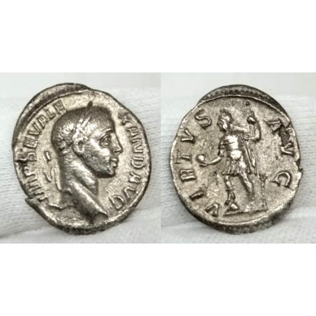 Alejandro Severo. 222-235 d.C. Denario (MBC+) (Plata)