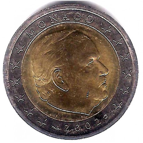 Mónaco. 2002. 2 Euro (SC)