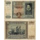 Estado Español. 1940. 500 Pesetas (BC) Serie A. Rotura en margen superior y escrito