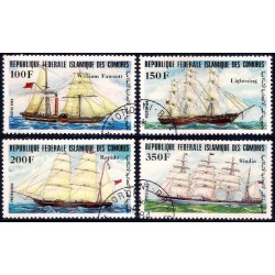 Islas Comores. 1984. Serie Completa (Usado) Barcos