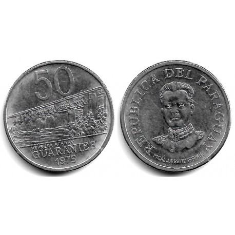 (154) Paraguay. 1975. 50 Guaranies (MBC)