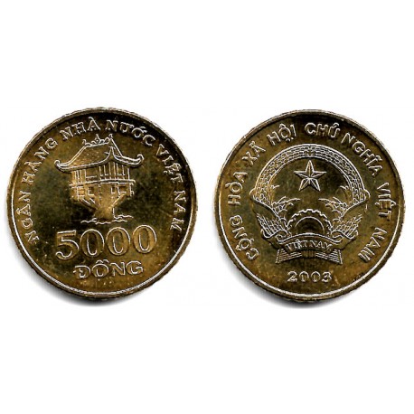 (73) Vietnam. 2003. 5000 Dong (SC)