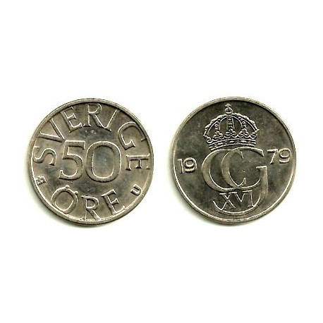 Suecia. 1979. 50 Ore (EBC)