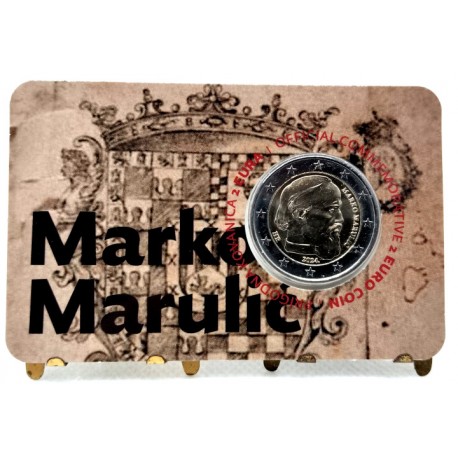 Croacia. 2024. 2 Euro (SC) Marko Marulic