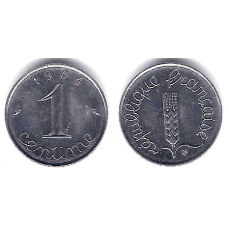 (928) Francia. 1964. 1 Centime (SC)