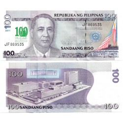 (212A) Filipinas. 2011. 100 Piso (SC)