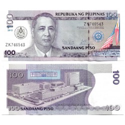 (213A) Filipinas. 2012. 100 Piso (SC)