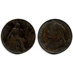 (790) Gran Bretaña. 1896. 1 Penny (BC)