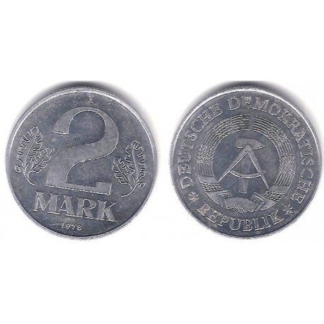 (48) Alemania Democrática. 1978(A). 2 Mark (EBC)