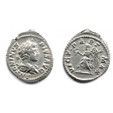 Caracalla. 198-217 d.C. Denario (MBC/MBC+) (Plata)