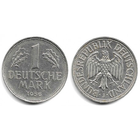 (110) Alemania. 1956(J). 1 Mark (MBC)