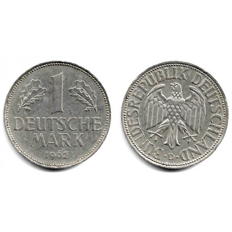 (110) Alemania. 1962(D). 1 Mark (MBC)