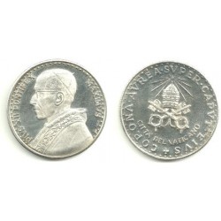 Medalla (Pius XII Pontifex Maximus) (Plata)