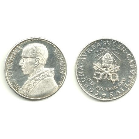 Medalla (Pius XII Pontifex Maximus) (Plata)