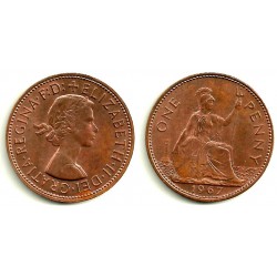 (897) Gran Bretaña. 1967. 1 Penny (EBC)