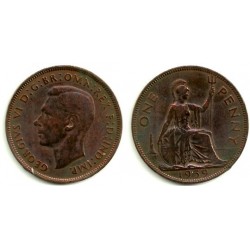 (845) Gran Bretaña. 1939. 1 Penny (MBC)