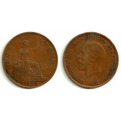 (810) Gran Bretaña. 1928. 1 Penny (BC)