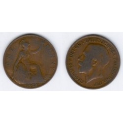 (810) Gran Bretaña. 1921. 1 Penny (BC)