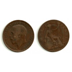 (810) Gran Bretaña. 1918. 1 Penny (BC)