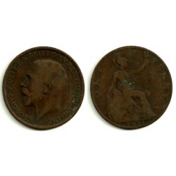 (810) Gran Bretaña. 1911. 1 Penny (BC)