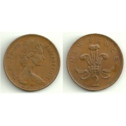 (916) Gran Bretaña. 1978. 2 Pence (MBC)