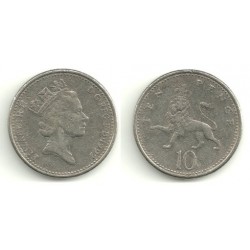 (938b) Gran Bretaña. 1992. 10 Pence (BC)