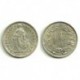 (24) Suiza. 1962B. 1 Franc (EBC) (Plata)