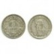 (23) Suiza. 1957B. ½ Franc (EBC) (Plata)