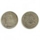 (23) Suiza. 1934B. ½ Franc (MBC) (Plata)