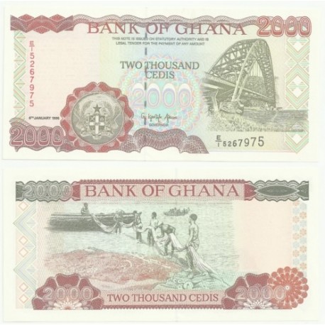 (30.b) Ghana. 1996. 2000 Cedis (SC)