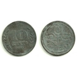 (173) Países Bajos. 1941. 10 Cents (MBC)